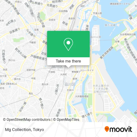 Mg Collection map