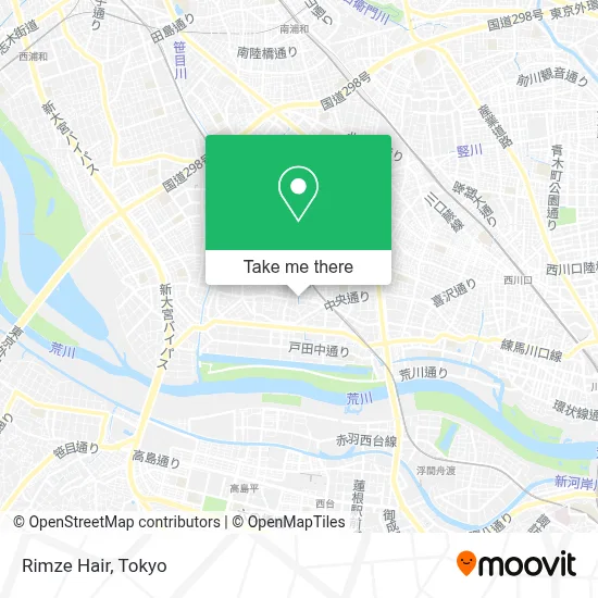 Rimze Hair map
