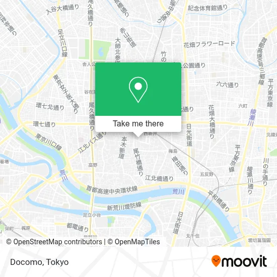 Docomo map