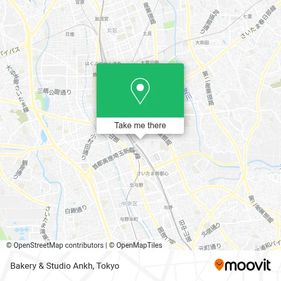 Bakery & Studio Ankh map
