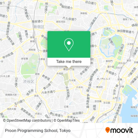 Proon Programming School map