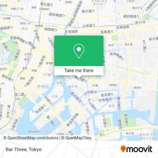 Bar Three map