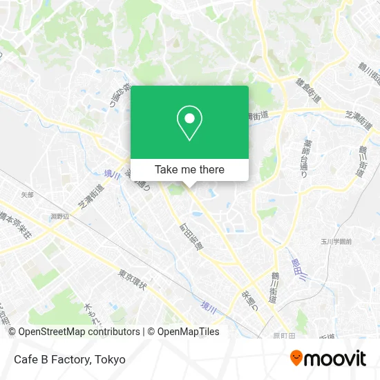 Cafe B Factory map