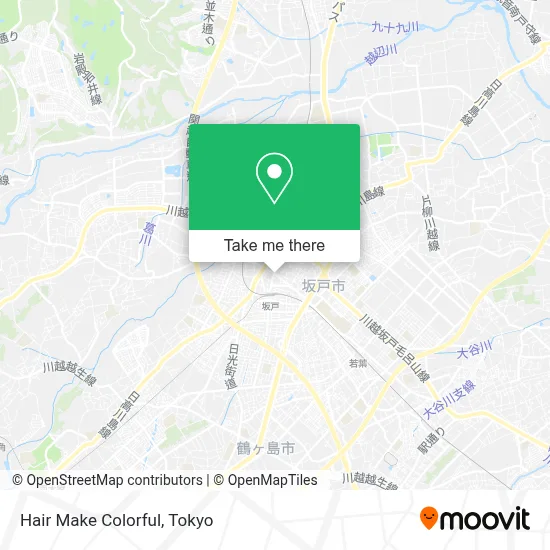 Hair Make Colorful map