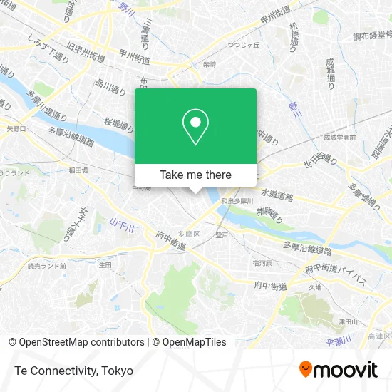 Te Connectivity map
