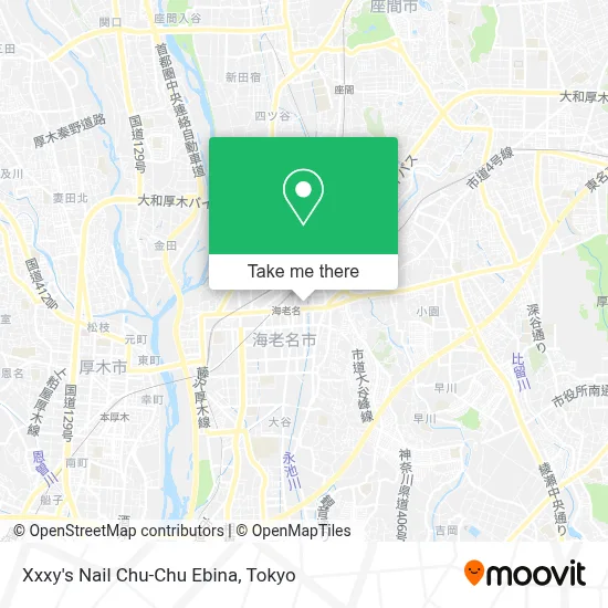 Xxxy's Nail Chu-Chu Ebina map