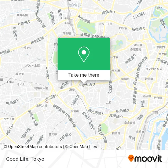 Good Life map
