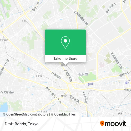 Draft Bonds map