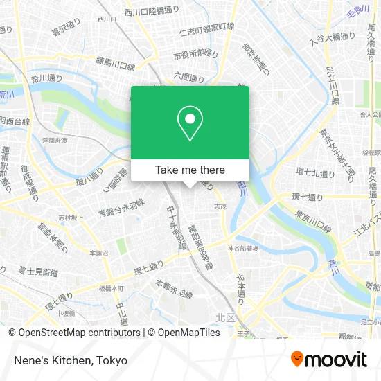 Nene's Kitchen map