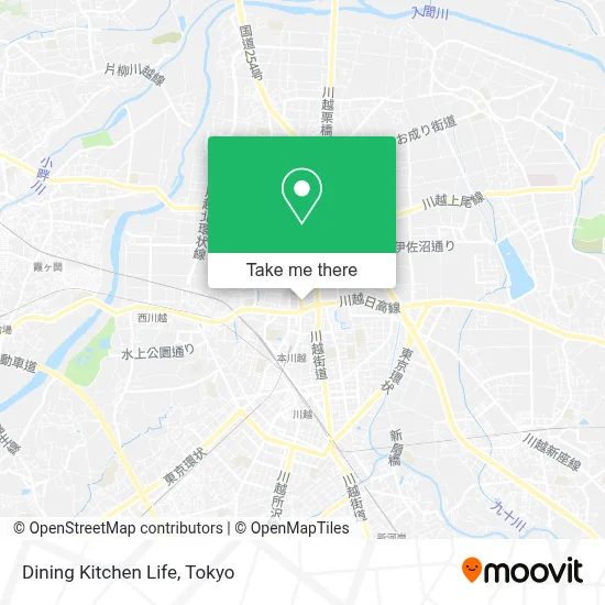 Dining Kitchen Life map