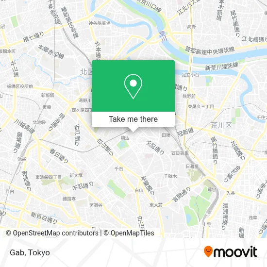 Gab map