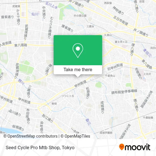 Seed Cycle Pro Mtb Shop map