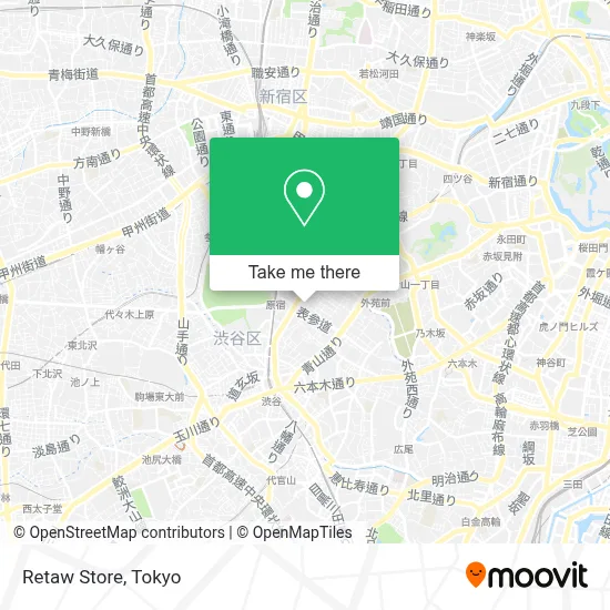 Retaw Store map