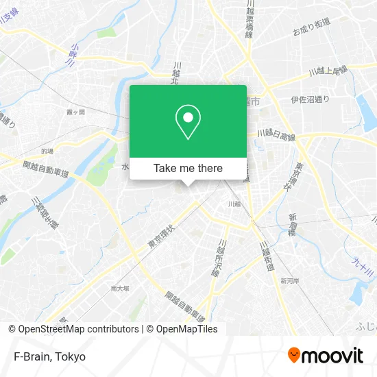 F-Brain map