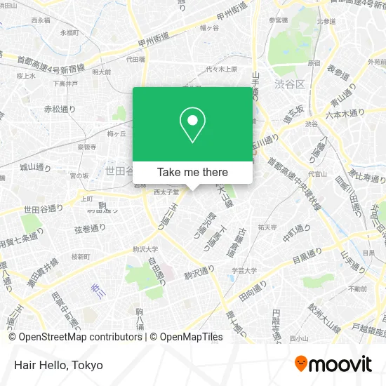 Hair Hello map