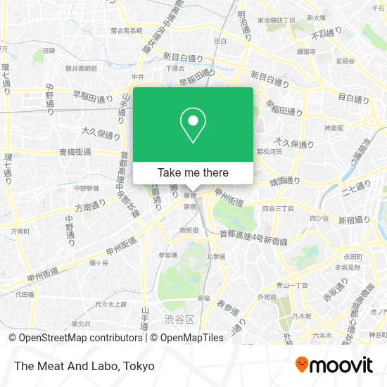 The Meat And Labo map
