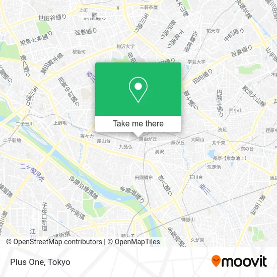 Plus One map