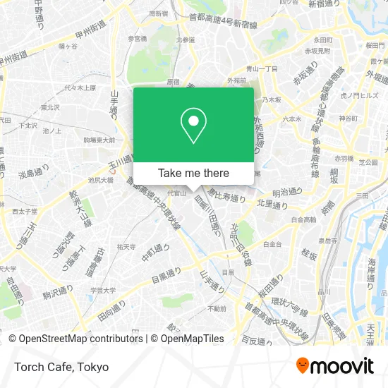 Torch Cafe map