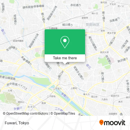 Fuwari map