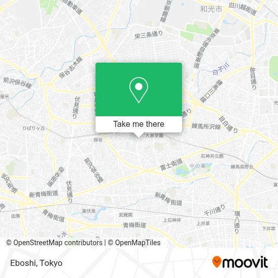 Eboshi map