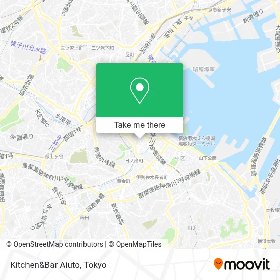Kitchen&Bar Aiuto map