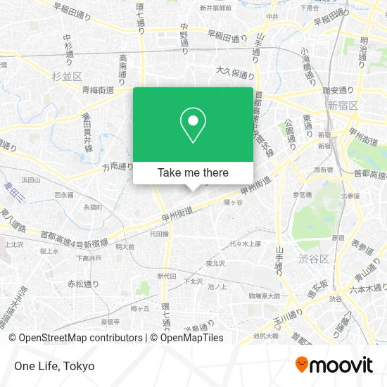 One Life map