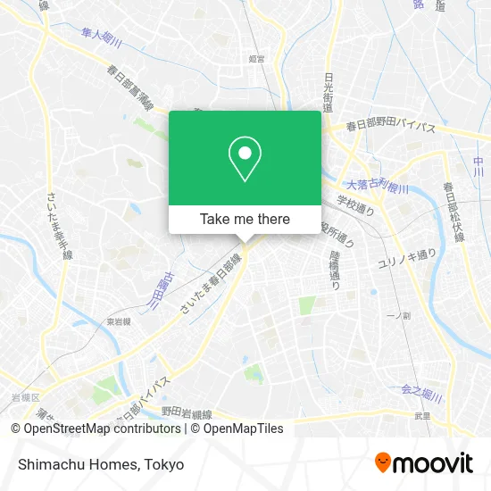 Shimachu Homes map
