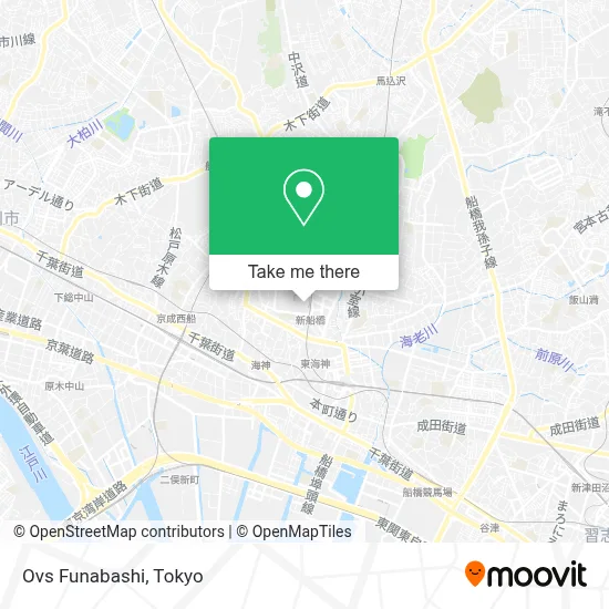 Ovs Funabashi map