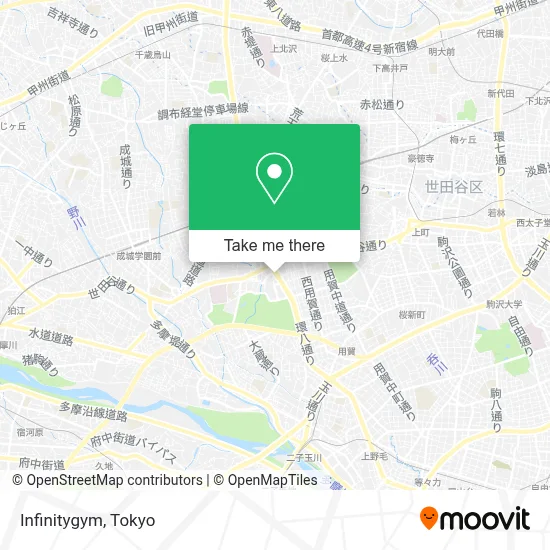 Infinitygym map