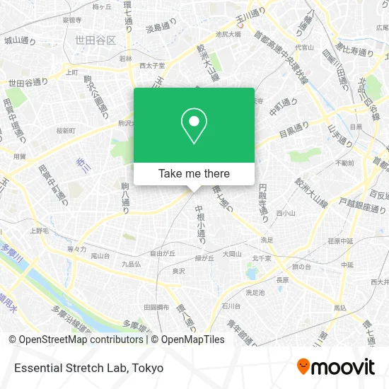 Essential Stretch Lab map