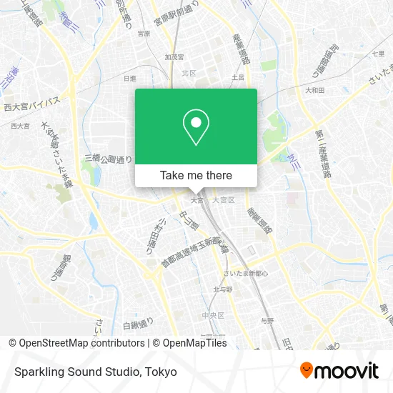 Sparkling Sound Studio map