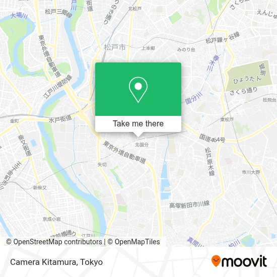 Camera Kitamura map