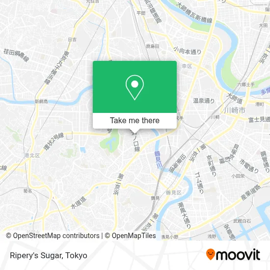 Ripery's Sugar map
