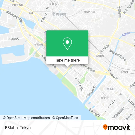 B3labo map