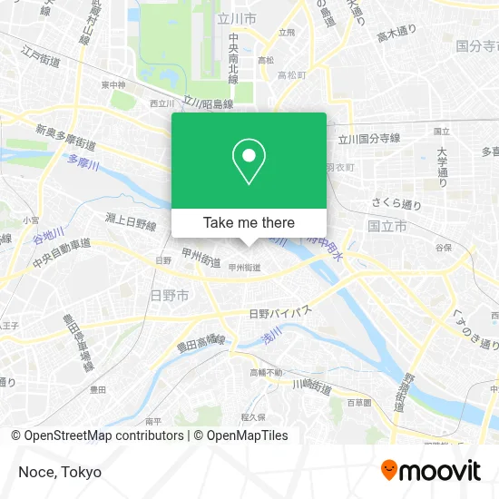 Noce map