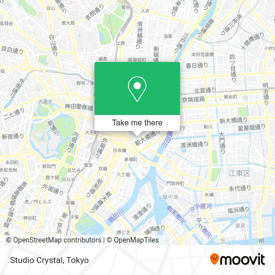 Studio Crystal map