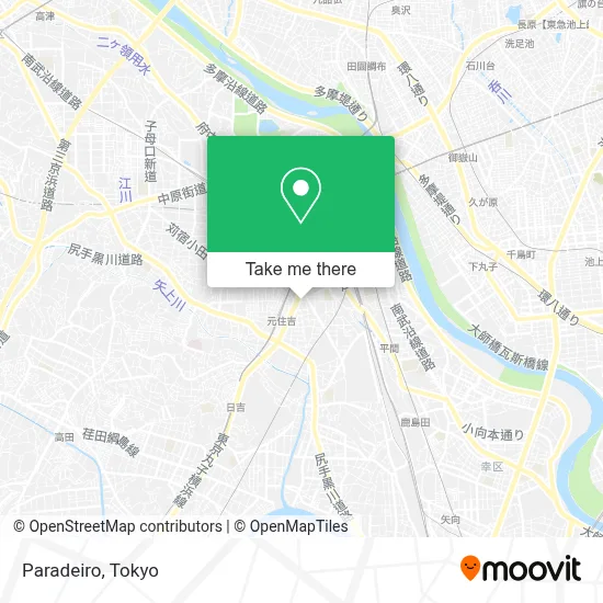 Paradeiro map