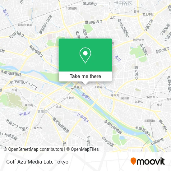 Golf Azu Media Lab map