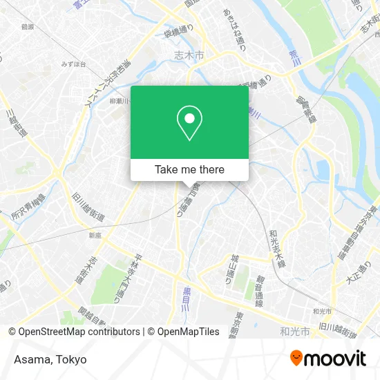 Asama map