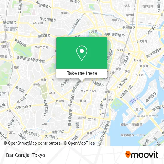 Bar Coruja map