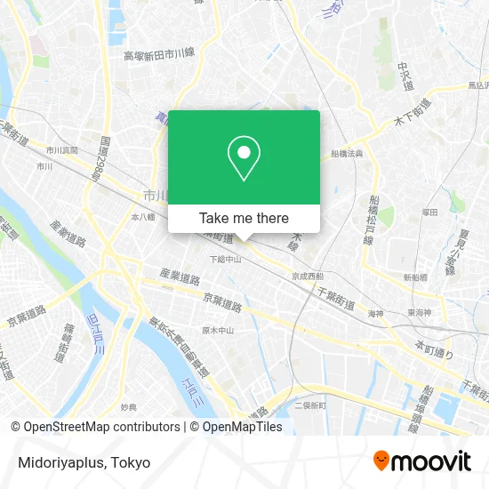 Midoriyaplus map
