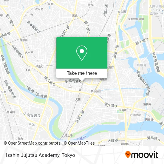 Isshin Jujutsu Academy map