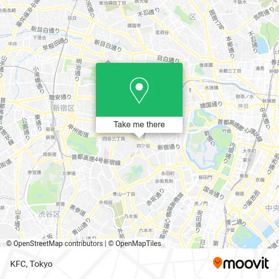 KFC map