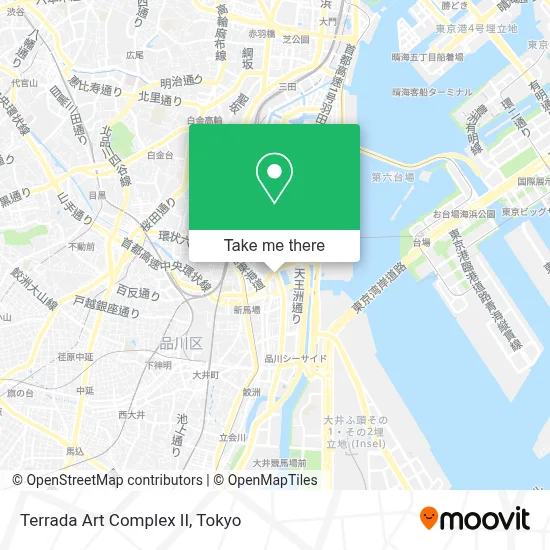 Terrada Art Complex II map