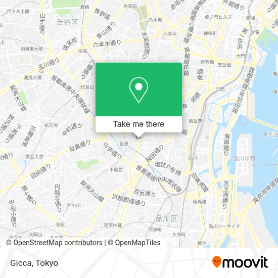 Gicca map