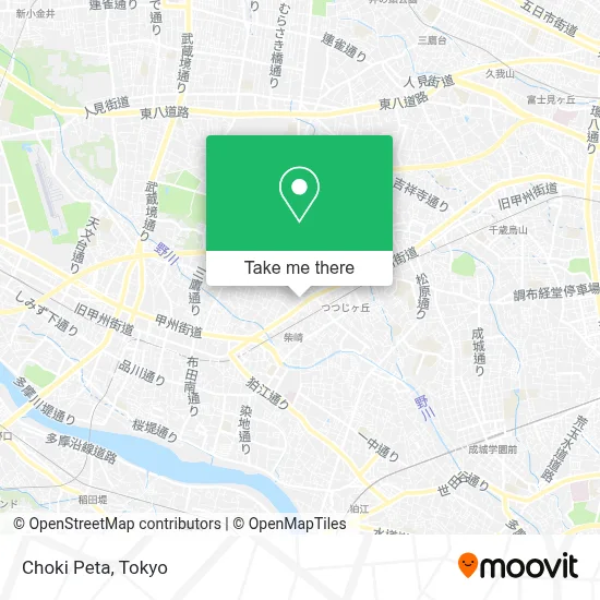 Choki Peta map