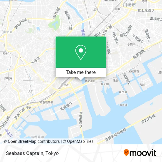 Seabass Captain map