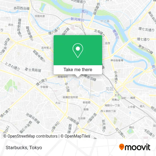 Starbucks map