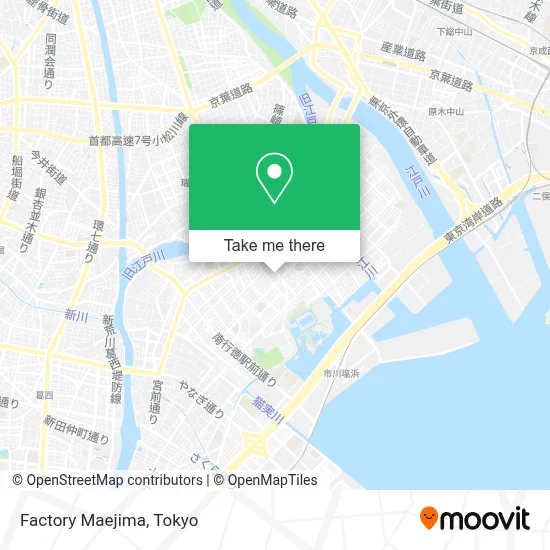 Factory Maejima map
