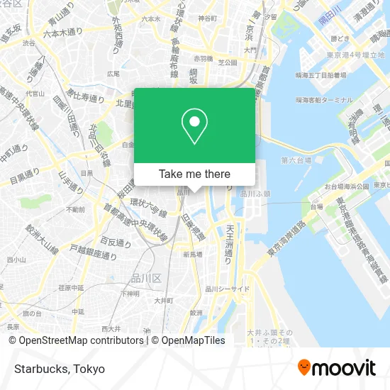 Starbucks map